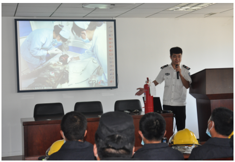 濟南連心物業(yè)舉行2021年下半年?yáng)|部片區消防演練培訓