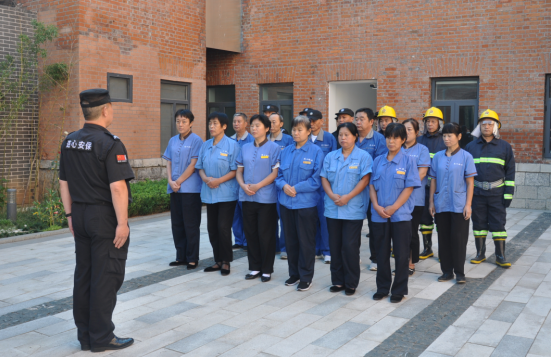 濟南連心物業(yè)舉行2022年下半年西部片區消防演練培訓
